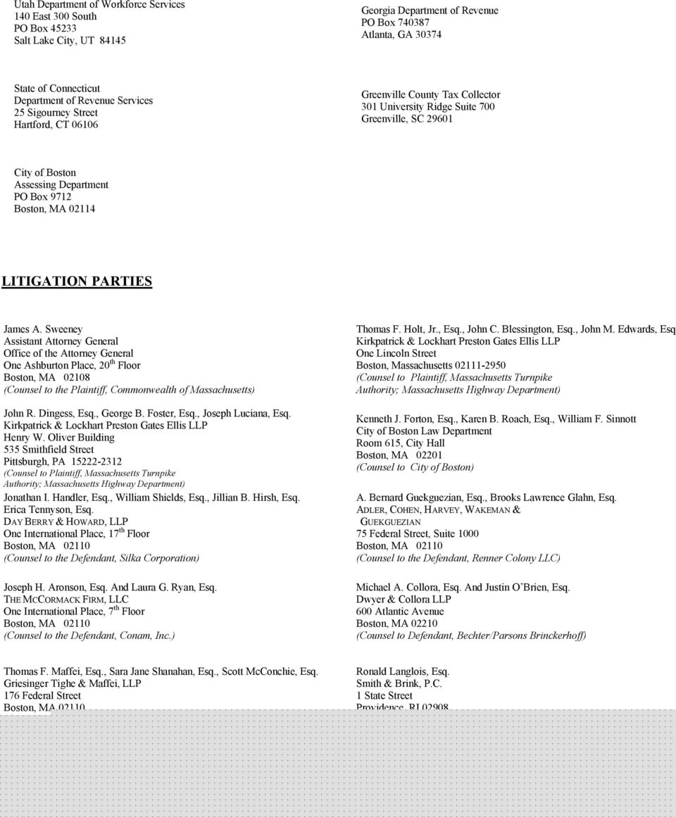 Adler, Cohen, Harvey, Wakeman and Guekguezian, LLP Boston, MA Office