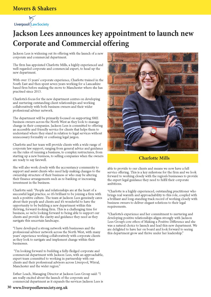 Jackson Lees Group Ltd Chester, United Kingdom Office