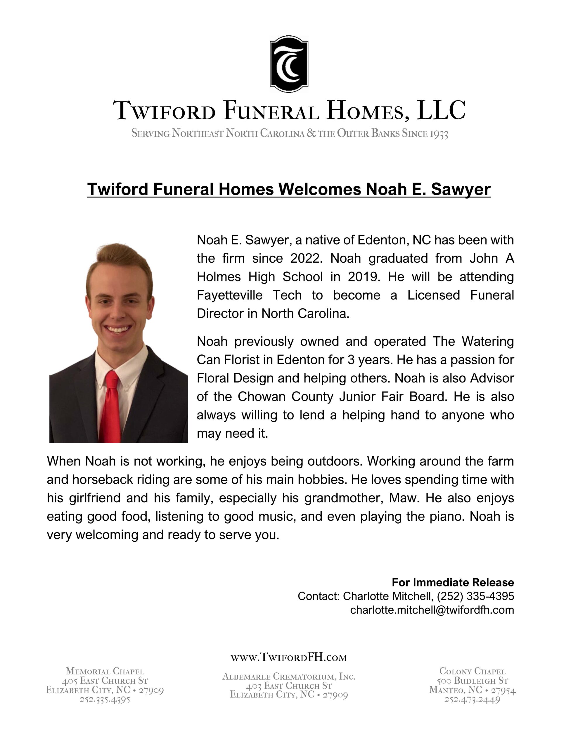 The Twiford Law Firm, PC Elizabeth City, NC Office