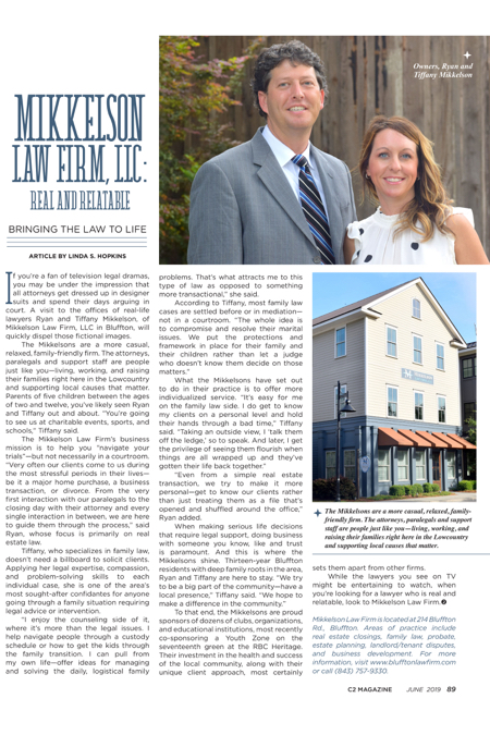 Mikkelson Law Firm Bluffton,  Office