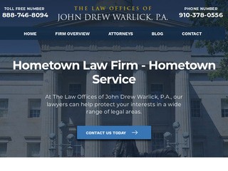 The Law Offices of John Drew Warlick, PA Jacksonville, NC Office