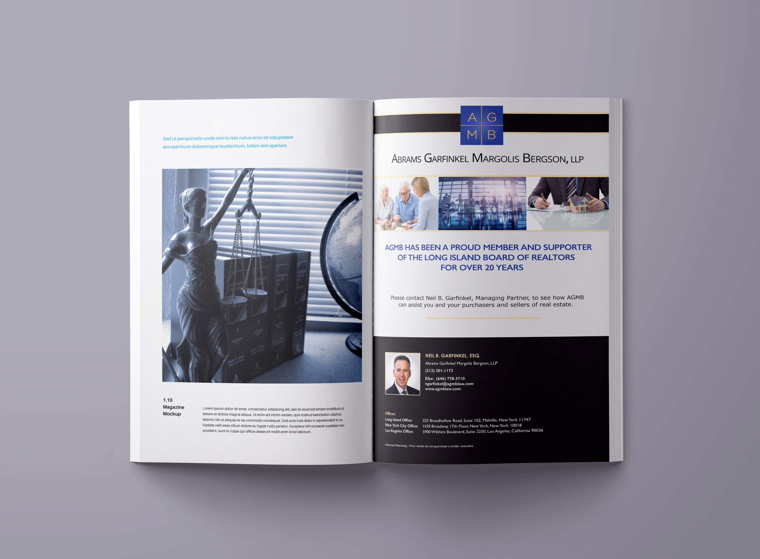 Abrams Garfinkel Margolis Bergson, LLP Jericho, NY Office