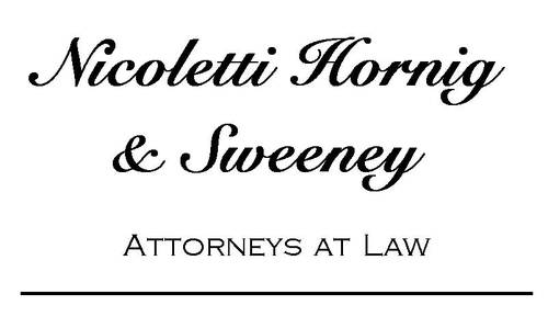Nicoletti Hornig & Sweeney, Attorneys At Law New York, NY Office