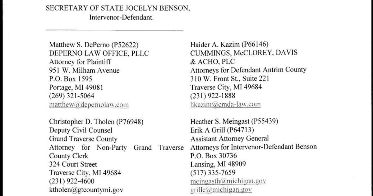 Cummings, McClorey, Davis & Acho P.L.C Traverse City, MI Office