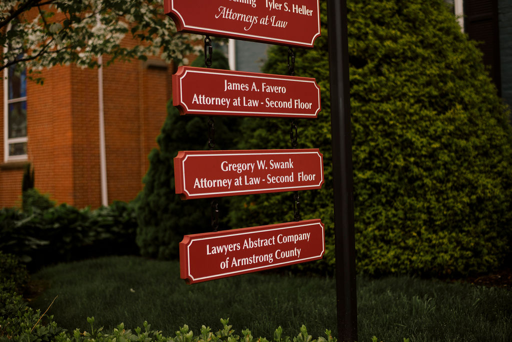 Swank Law Offices Kittanning,  Office