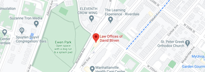Law Offices of David Bliven White Plains, NY Office