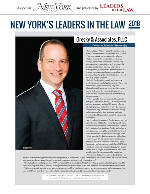 Oresky & Associates, Pllc Bronx,  Office