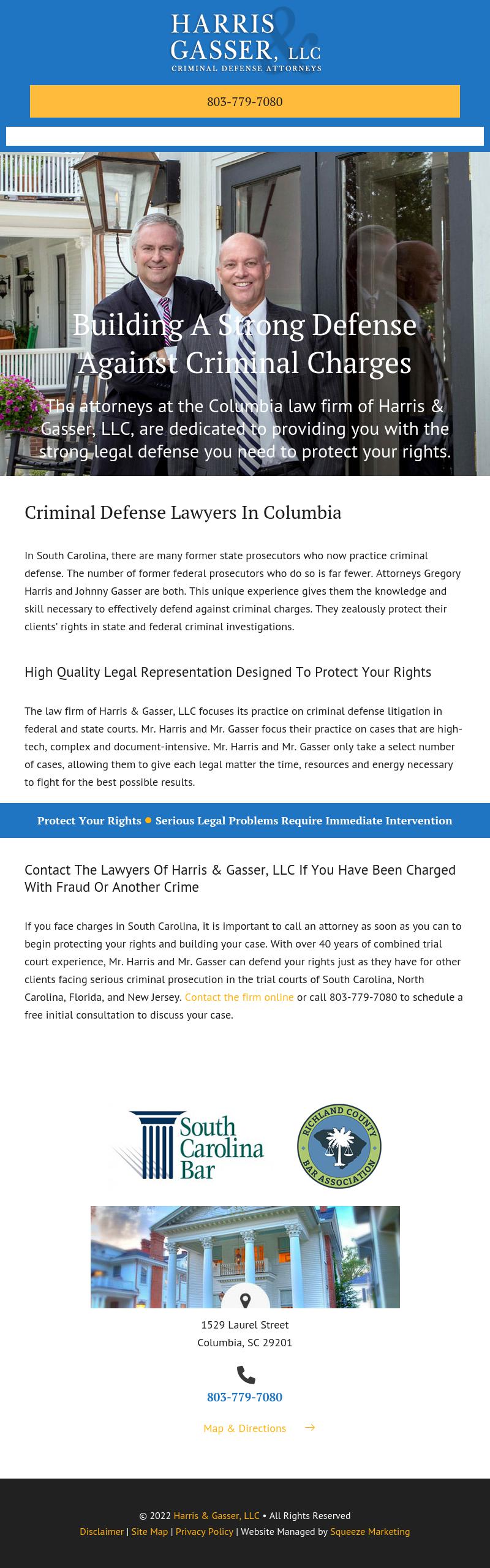 Harris & Gasser, LLC Columbia, SC Office