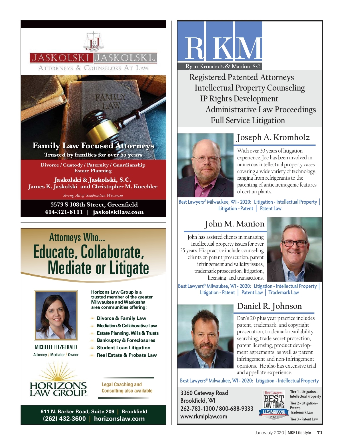 Otjen Law Firm, S.C Milwaukee, WI Office