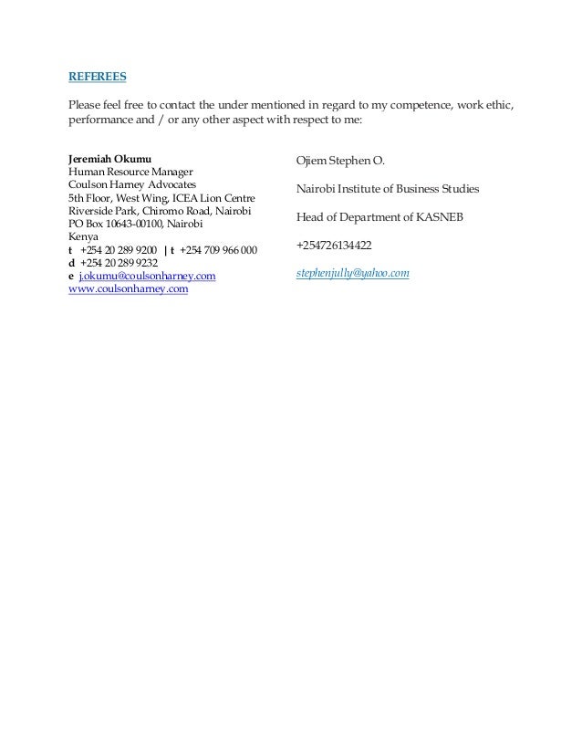 Coulson Harney Nairobi, Kenya Office