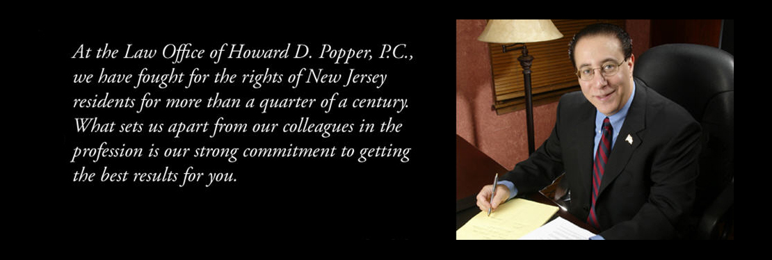 Howard D. Popper, Attorney At Law Morristown, NJ Office