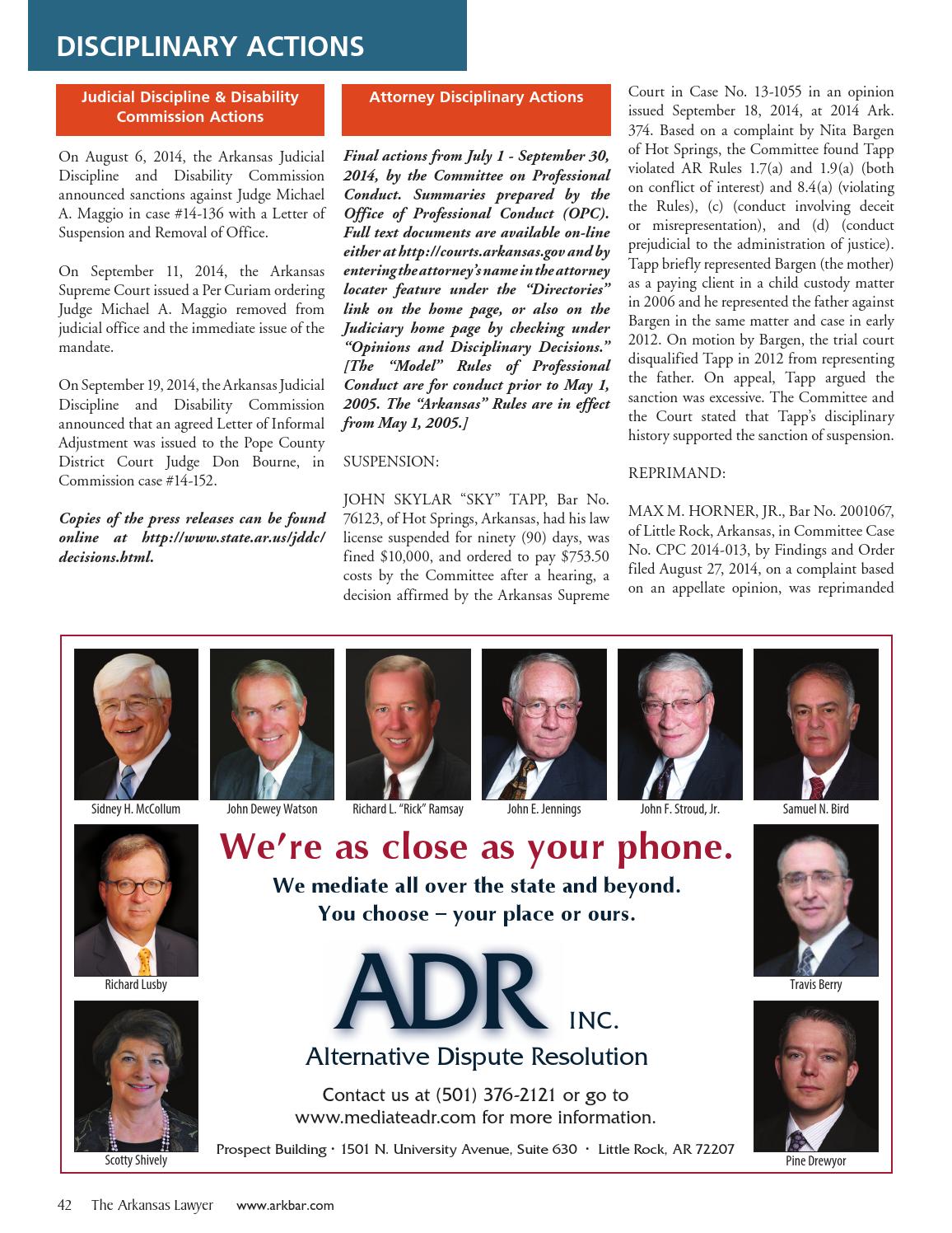 ADR, Inc Little Rock, AR Office