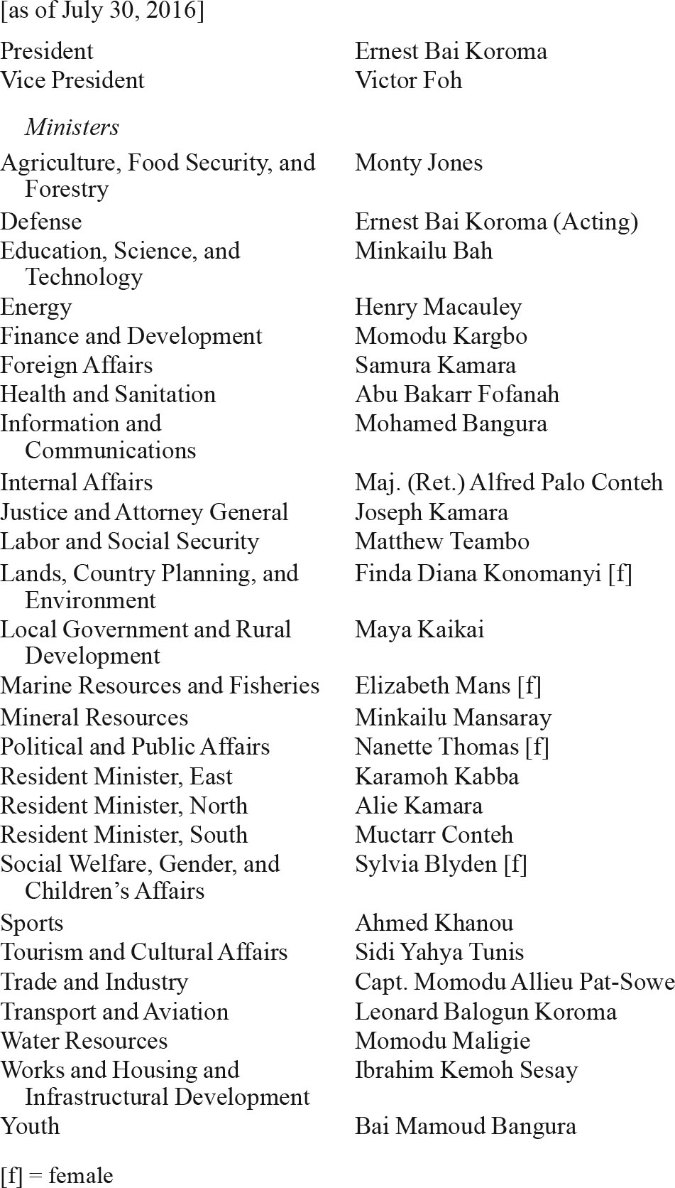 Macauley, Bangura & Co Freetown, Sierra Leone Office