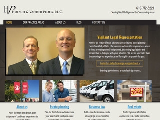 Hoesch & Vander Ploeg, PLC Zeeland, MI Office