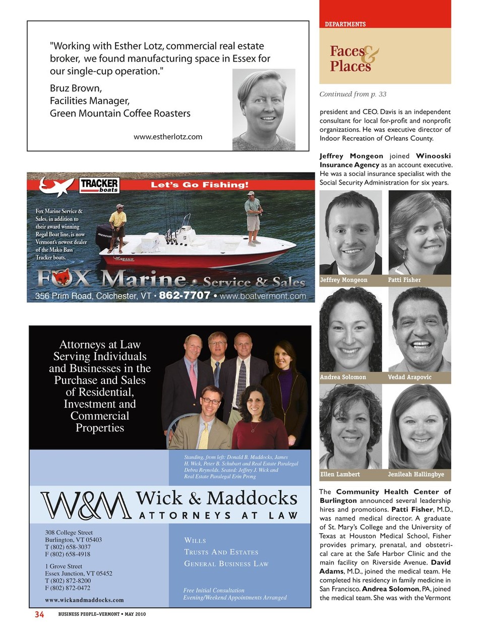 Wick & Maddocks, Attorneys At Law Essex Junction, United States Office