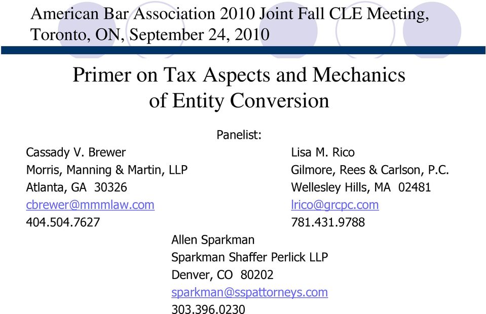 Gilmore, Rees and Carlson, PC Wellesley Hills,  Office