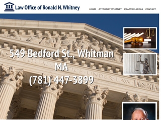 Law Office of Ronald N. Whitney Whitman, MA Office