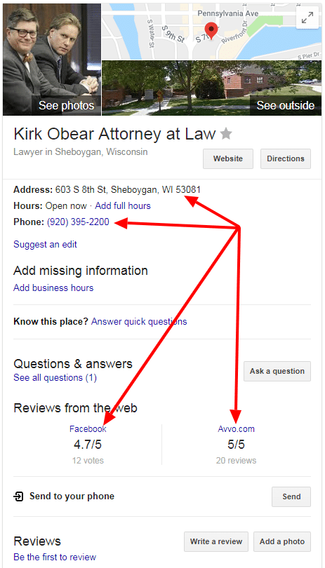 Kirk Obear and Associates Sheboygan, WI Office
