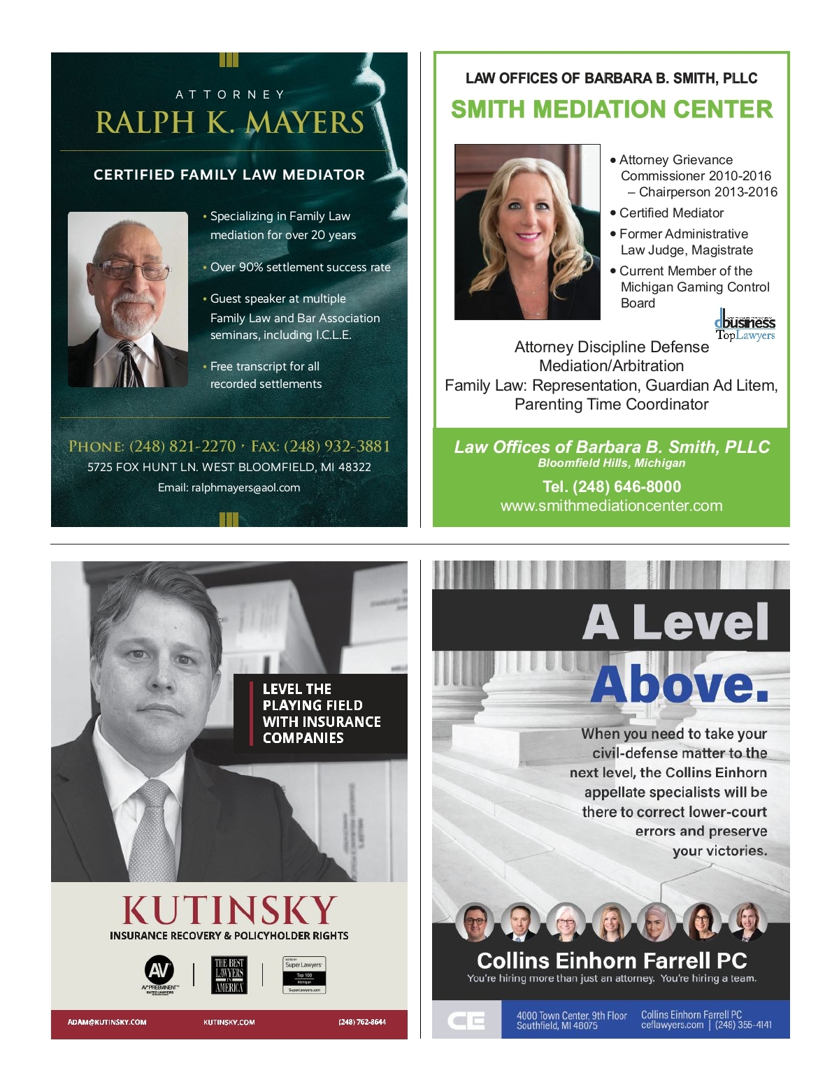 Collins Einhorn Farrell PC Southfield, MI Office