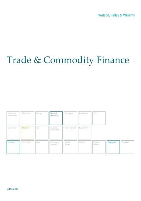 Watson Farley & Williams LLP Singapore Office