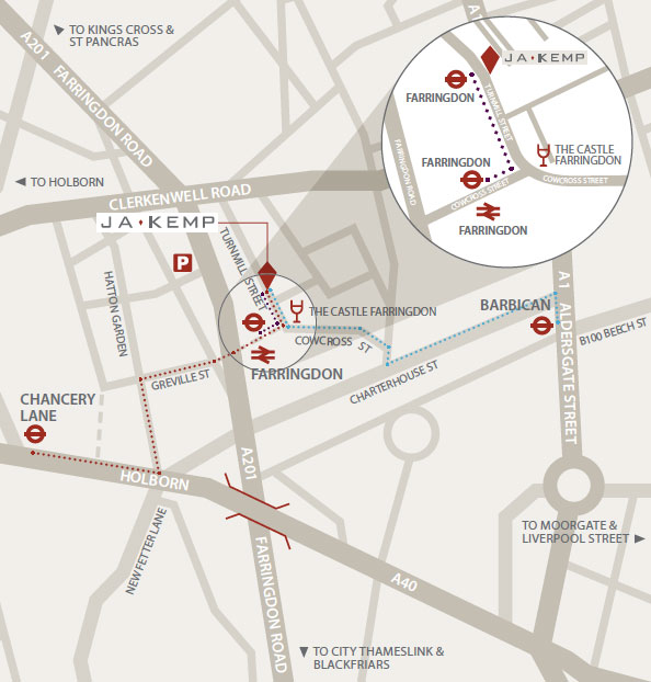 J A Kemp London, United Kingdom Office