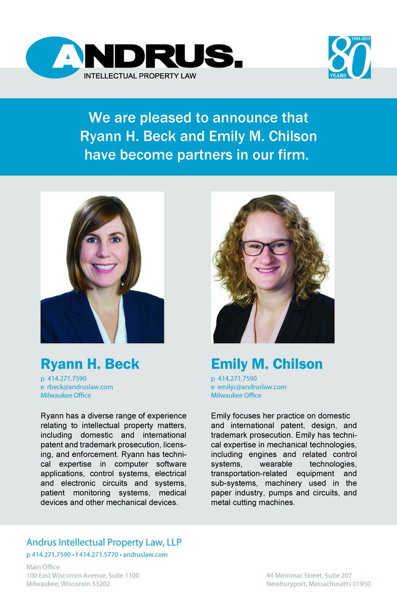 Andrus Intellectual Property Law, LLP Newburyport, MA Office