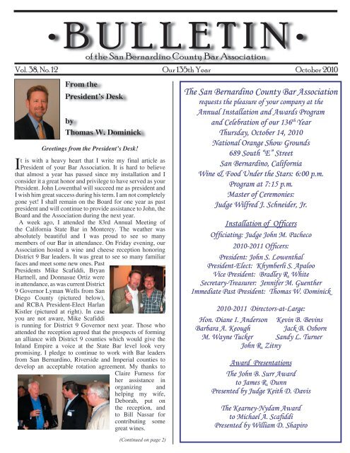 Stanley W. Hodge Victorville, CA Office