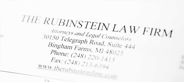 The Rubinstein Law Firm Bingham Farms,  Office