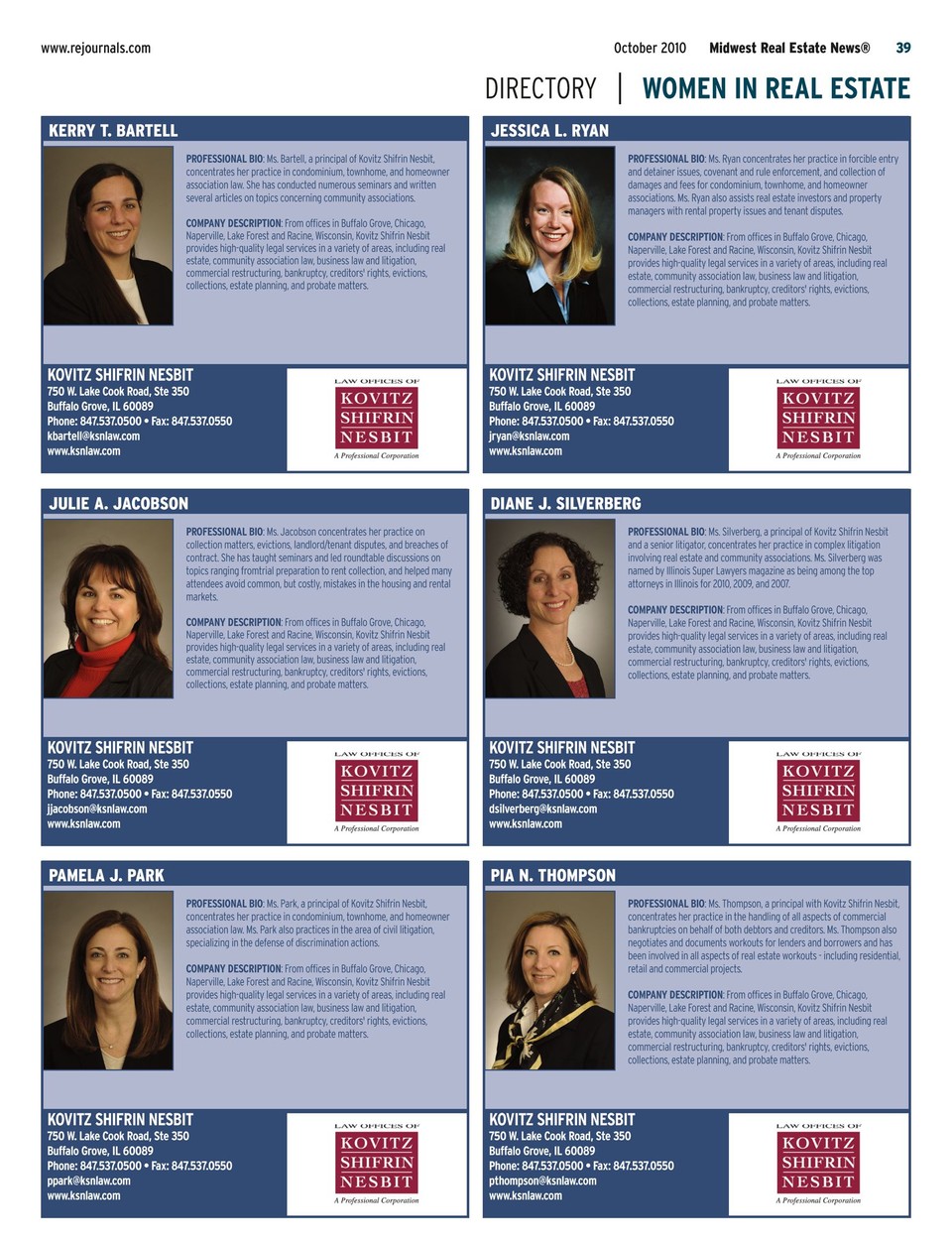 Kovitz Shifrin Nesbit Buffalo Grove, IL Office