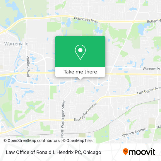 Law Office of Ronald L. Hendrix, P.C Naperville, IL Office