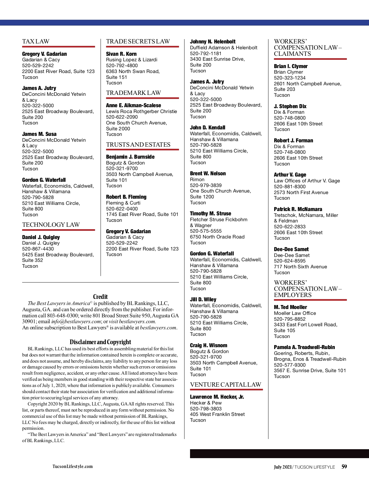 Law Offices of Art V. Gage Tucson, AZ Office