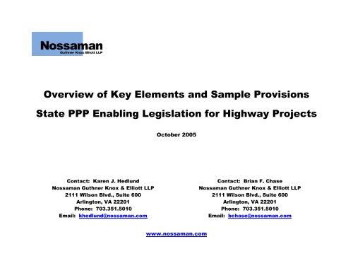 Nossaman LLP Arlington, VA Office