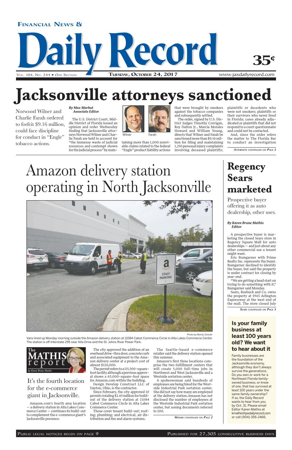 Farah & Farah Personal Injury Lawyers Jacksonville, FL Office