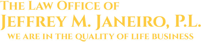 Law Office of Jeffrey M. Janeiro, P.L Naples, FL Office