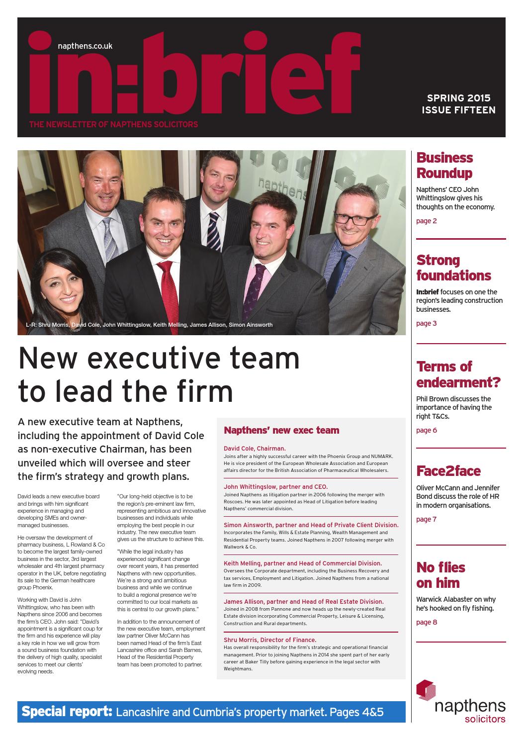 Napthens LLP Preston, United Kingdom Office