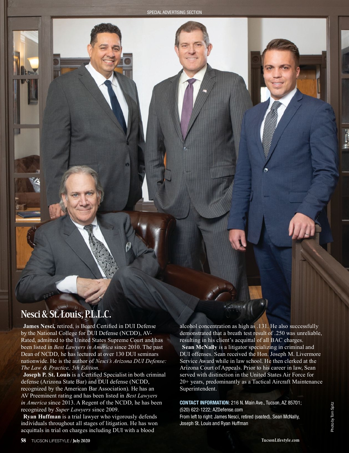 St. Louis Huffman Law Tucson, AZ Office