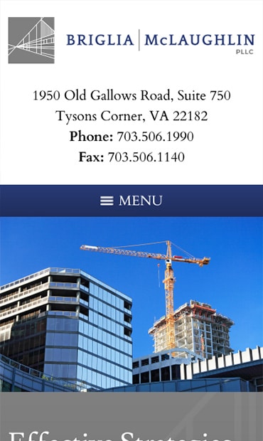 Briglia McLaughlin, PLLC Tysons Corner, VA Office