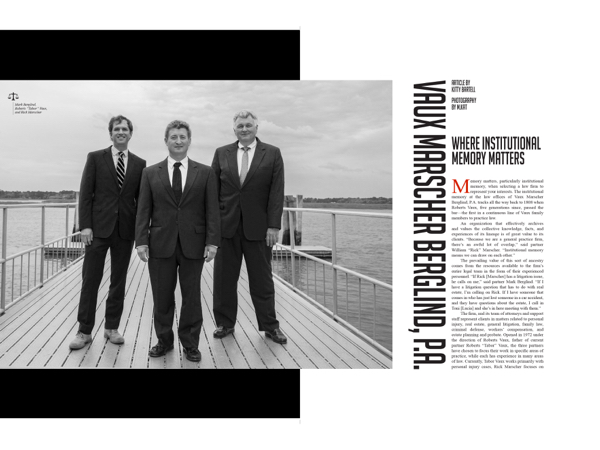 Vaux Marscher Berglind, PA Bluffton, SC Office