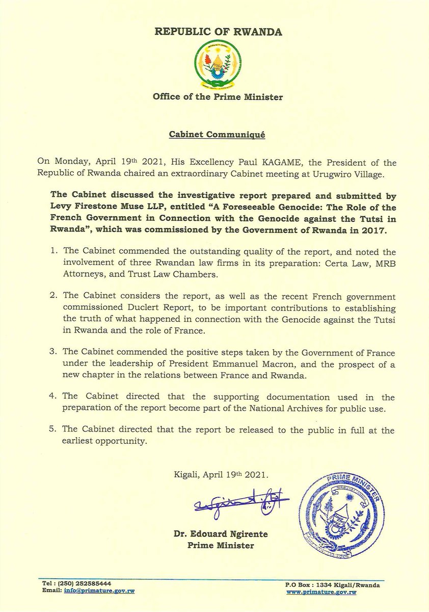 Trust Law Chambers Kigali, Rwanda Office