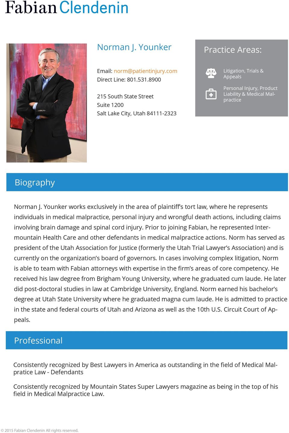 Fabian & Clendenin Salt Lake City, UT Office