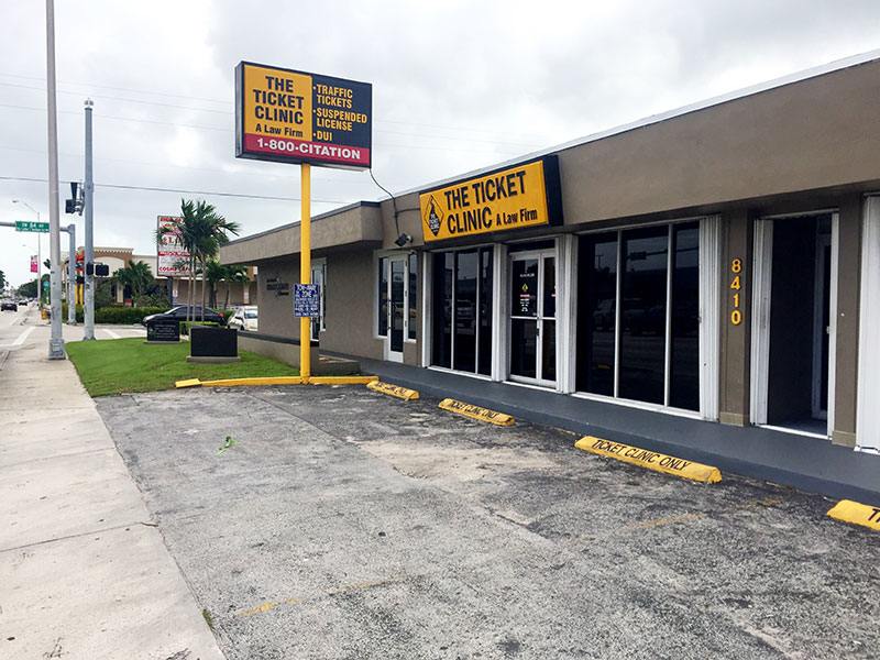 The Ticket Clinic Miami, FL Office