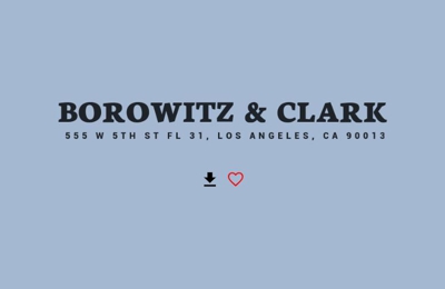 Borowitz & Clark Glendale, CA Office