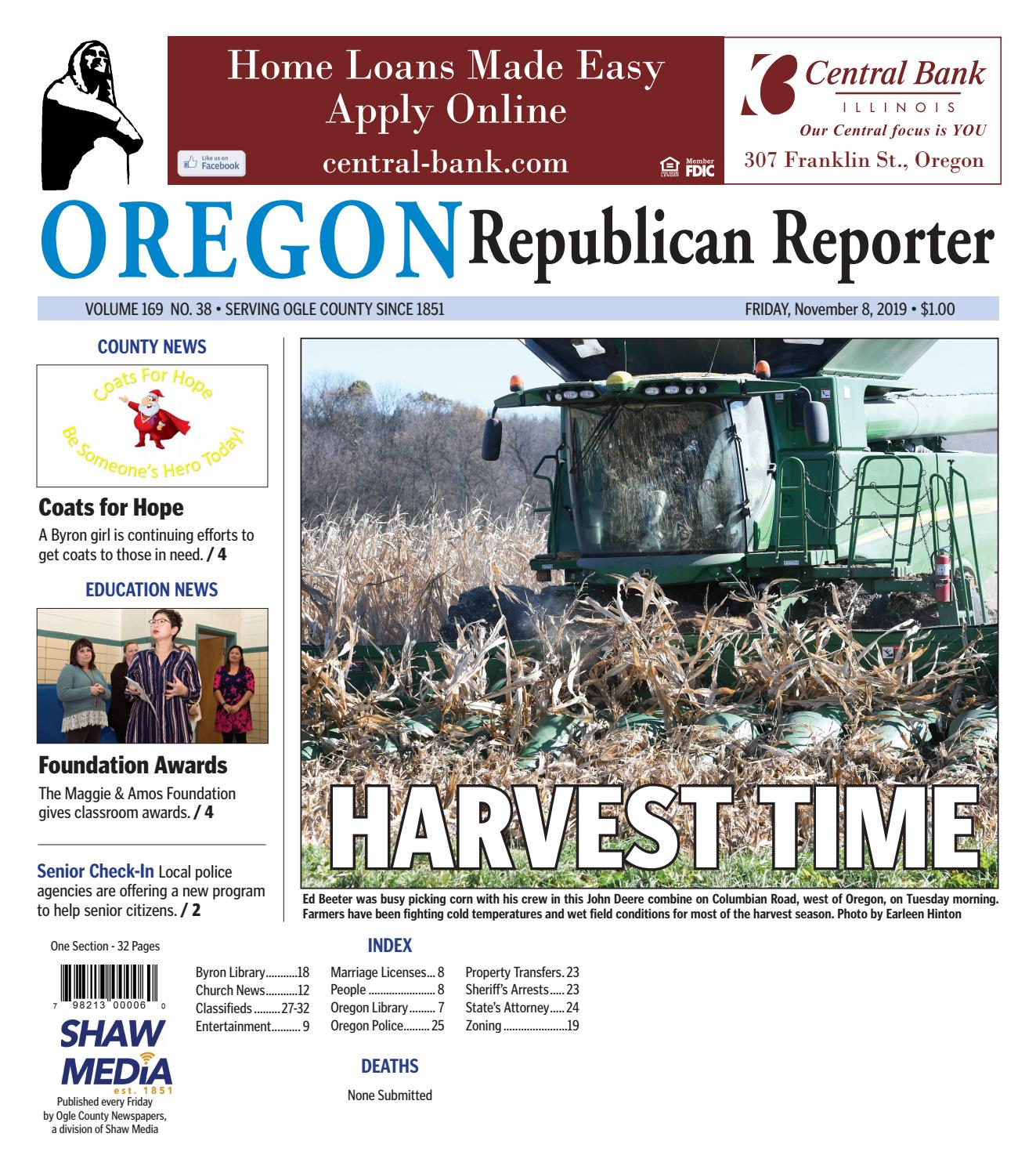 WilliamsMcCarthy LLP Oregon, IL Office