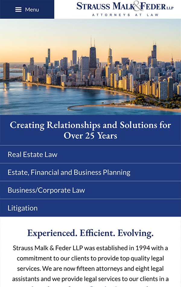 Strauss Malk & Feder LLP Northbrook, IL Office