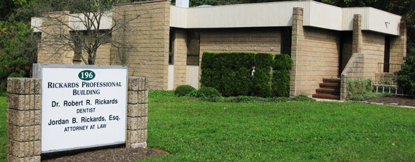 The Law Office of Jordan B. Rickards, Esq., LLC Milltown,  Office