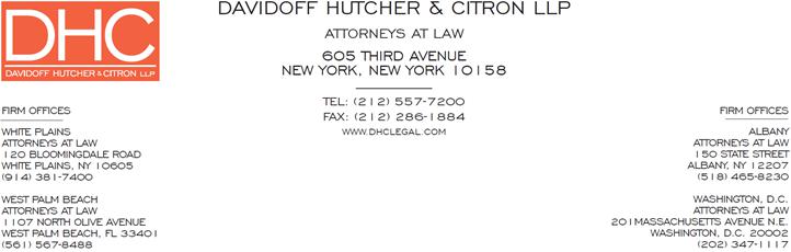Davidoff Hutcher & Citron LLP Albany, NY Office
