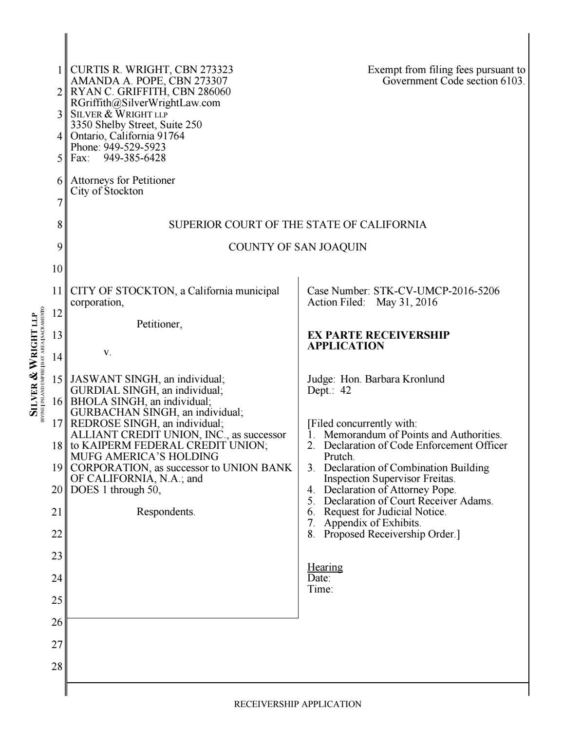 Silver & Wright LLP Ontario, CA Office