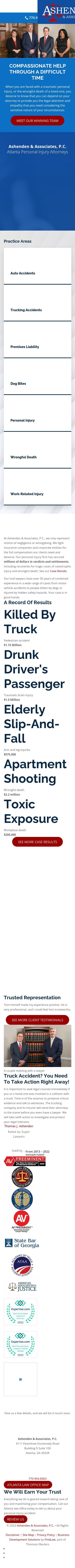 Ashenden & Associates, PC Atlanta, GA Office