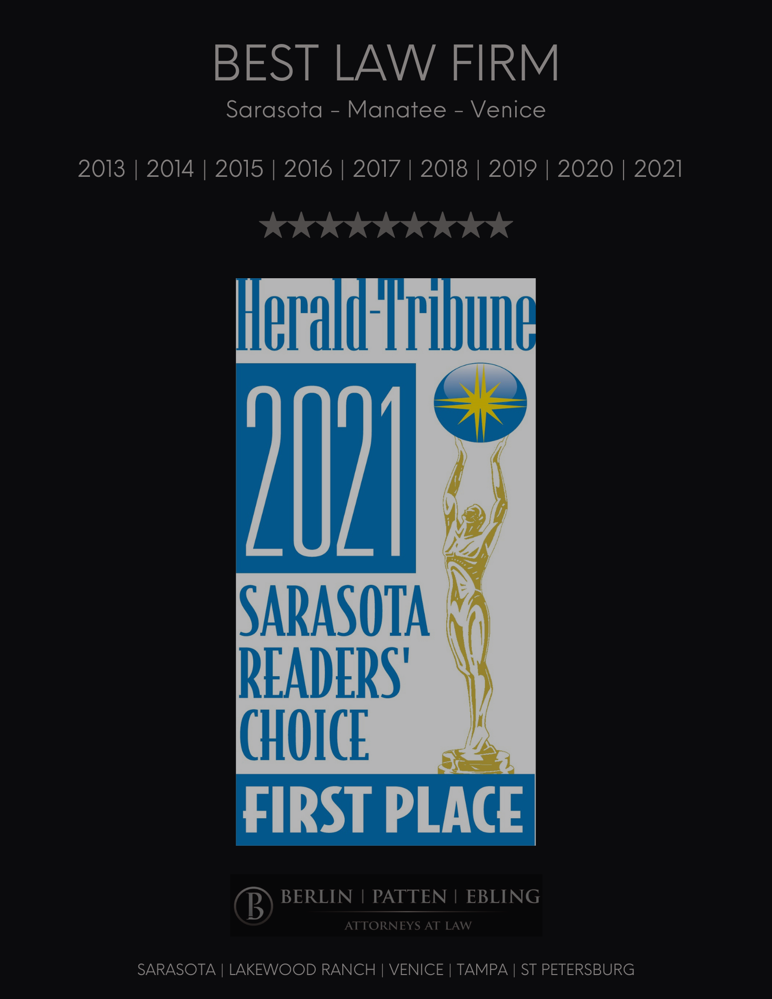 Berlin Patten Ebling PLLC Venice, FL Office