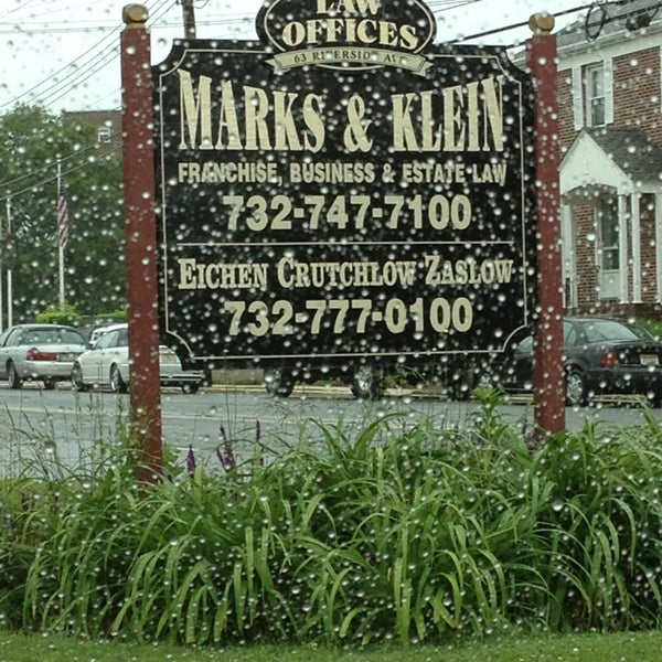 Marks & Klein, LLP Red Bank, NJ Office